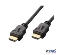 NanoCable 10.15.1705 - Cable HDMI V1.4 de alta velocidad con Ethernet / HEC, A/M-A/M, macho-macho, negro, 5mts