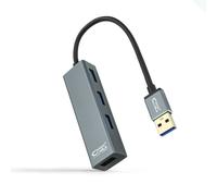 Nanocable Hub USB 3.0 NanoCable 4 puertos Tipo A 10 cm Aluminio