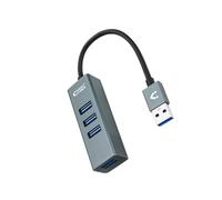 Nanocable Hub USB 3.0 NanoCable 4 puertos Tipo A 10 cm Aluminio