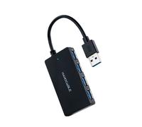 Nanocable 10.16.4403 Hub 4x USB 3.0 Negro