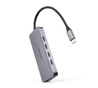 NANOCABLE HUB USB-C/M A 4XUSB-C/H + USB-C PD 100W