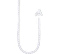 Nanocable Organizador de Cables Flexible 25mm 3m Blanco