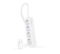 Nanocable regleta de enchufes 4 tomas 1,4 m blanca