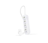 NANOCABLE REGLETA DE ENCHUFES 4 Tomas 1.4 M Blanco