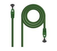 Nanocable SSTP Cat 8.1 25cm Verde - Cable de red
