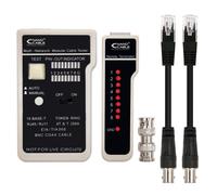 Nanocable 10.31.0303 - Testeador cable RJ11/RJ12/RJ45/coaxial