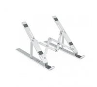Nanocable TOOQ TQLRS0033-AL - Soporte Elevador para Portátiles, Tablets y Libros, Color Plata