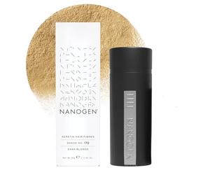 Nanogen Fibras Capilares Queratina: Rubio Oscuro 30 gr