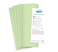 NANOLAP PSA - 5 piezas de papel de pulido adhesivo de 1 micra (grano 14,000), papel de lijado fino de microacabado de 4-1/4 x 11 pulgadas, película de lijado para sistema de afilado afilado aterrador