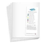 NANOLAP PSA - 5 piezas de papel de pulido adhesivo de 15 micras (grano 1,000), papel de lijado fino de microacabado de 8-1/2 x 11 pulgadas, película de lijado para sistema de afilado afilado aterrador