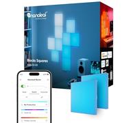 Nanoleaf Kit de Expansión Blocks | 2 Cuadrados (Requiere Kit Incicio), Paneles Decorativos para Pared RGBW, Luz Difusa, Temperatura de Color Ajustable 2700K a 6500K (23,1 x 23,1 cm cada uno)
