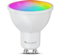 Nanoleaf - Bombilla Inteligente Essentials Smart GU10 Matter (NF080B02-1GU10), 16 Millones de Colores, 5W, 1 Unidad