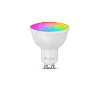 Nanoleaf Lámpara LED mate GU10 - 1 bombilla RGBCW regulable, sincronización de pantalla, 400 lúmenes, aplicación Bluetooth WiFi, control de voz (compatible con Alexa, Apple Home)
