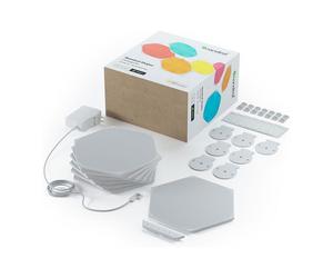 Nanoleaf Shapes Hexagons, 9er-Pack - Luces LED Hexagonales en Blanco, 6500 K, para Dormitorio y Habitacion Infantil, Certificacion CE, Pack de 9 Unidades