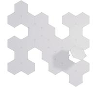 Nanoleaf Shapes Hexagons Paquete de extensión de 25 Hexágonos LED Adicionales, Apliques de Pared Interior Modulares, Luces Led Inteligentes RGBW 16M Colores WiFi, Compatible Alexa, Decoración y Gaming
