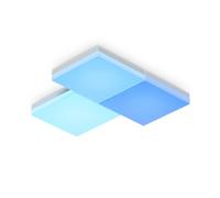Nanoleaf Skylight Starter Kit, 3 Plafon Luz LED Techo Inteligentes RGBW - Lámpara Techo Interior Modulares, Luces Led 16M Colores WiFi, Compatible con Alex Google Apple Homekit, Kit de Inicio de 3