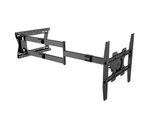 Nanook Long 2120 Soporte TV Pared 42-75 Pulgadas, 120 cm de Alcance, 40 kg | El más extensible | Brazos extra largos | Giro 180° | VESA 600x400 | Compatible con la mayoría de televisores