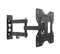 Nanook Sólido+ - Soporte de Pared Giratorio para TV de 19 a 43 Pulgadas, ángulo de visión óptimo, inclinación de 15°, VESA hasta 200 x 200, Capacidad de Carga de hasta 35 kg, Apto para Todo Tipo de