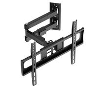 Nanook Sólido+ - Soporte de Pared Giratorio para TV de 32 a 65 Pulgadas, ángulo de visión óptimo, inclinación de 15°, VESA hasta 400 x 400, Capacidad de Carga de hasta 35 kg, Apto para Todo Tipo de