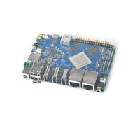 NanoPC-T6 LTS Mini WiFi Router, LPDDR4X 16GB RAM 64GB eMMC, RK3588 SoC Dual 2.5Gpbs, M.2 M-Key & E-Key Slot, for NAS Video Smart IoT Gateway, Supports M.2 NVMe SSD/WiFi Module
