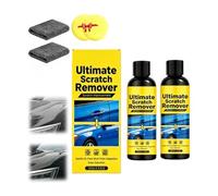Nanopolix Scratch Remover,Nano Polix Car Scratch Remover Kit,Ultimate Scratch Removers,Quick Fix Removal Paste for Deep Scratches, All Paint Colors Polishing Kit (2 Pcs)
