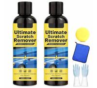 Nanopolix Scratch Remover,Nano Polix Scratch Remover, Ultimate Automotive Scratch Repair Kit For Deep Scratches, Quick Fix Scratch And Swirl Remover, Restore Gloss And Shine (2pcs)