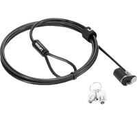 Lenovo Candado de cable NanoSaver Essential Kensington con llave, 1,5 m, negro para portátil