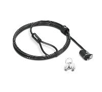 Lenovo Candado de cable NanoSaver Essential Kensington con llave, 1,5 m, negro para portátil