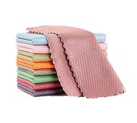 Nanoscale Cleaning Cloth, Streak-Free Miracle Cleaning Cloths Fish Scale Microfiber Polishing Cleaning Cloth, Reusable Lint-Free Absorbent Towel (30x40cm)