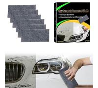 Nanosparkle Paño Quita Ralladuras 6 Piezas Nano Sparkle Cloth Paño Nanosparkle Nano Sparkle Adecuado para Pintura Rayada de Automóviles y Reparación de Daños Causados por Agua