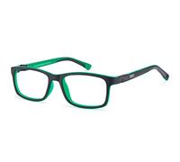 NANOVISTA FANGAME 3.0 Gafas, Bicolor Negro Mate/Verde, 50 Unisex niños