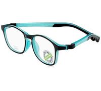 NANOVISTA GAFAS NANO GLOW POWER UP 3.0 BICOLOR NEGRO MATE/AZUL GLOW, PARA 8-12 AÑOS, TALLA 48