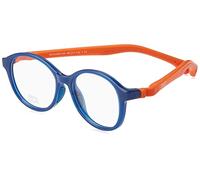 NANOVISTA Sprite 3.0 Gafas, Marino Cristal/Naranja Mate, 44 Unisex niños