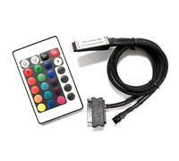Nanoxia 600400999 RGB Controlador Rigid RGB LED, Incluye Mando a Distancia y Sen