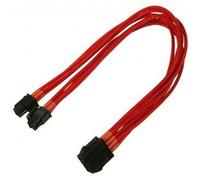 Nanoxia nx8pv3er - Cable (EPS (8-Pin), EPS (4 + 4-Pin), Macho/Hembra), Color Roj