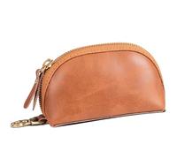 NANRUIL Estuche para monedas, Ss-marrón, Münzbeutel-BK-1
