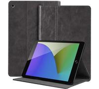 NANRUIL Funda para iPad Mini de 7,9 pulgadas y iPad Mini 1./2./3./4./5.Gen 2012/2013/2014/2015/2019 Funda de piel auténtica para tableta, Auto Guardia/Dormir.Gris