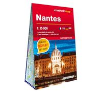 Nantes 1/15.000 (carte format poche laminée - plan de ville) (Carte Poche laminée Comfort! Map)