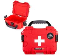 NANUK 903 - Estuche rígido Impermeable para Primeros Auxilios, Color Rojo