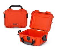 Nanuk 904 - Funda rígida Impermeable vacía, Color Naranja | Almacenamiento a prueba de polvo, 10.2 x 7.9 x 4.5 pies, carcasa protectora, perfecta para viajes
