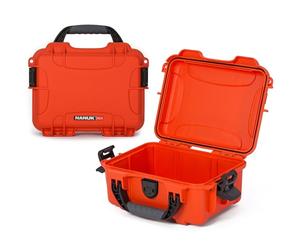 Nanuk 904 - Funda rígida Impermeable vacía, Color Naranja | Almacenamiento a prueba de polvo, 10.2 x 7.9 x 4.5 pies, carcasa protectora, perfecta para viajes