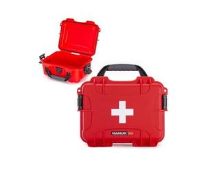 NANUK 904 Maletín de Primeros Auxilios vacío: Ideal para organizar un botiquín de Primeros Auxilios, con certificación IP67, Resistente a los Golpes y al Polvo, y Flotante. (25,9 x 20,1 x 11,4 cm)