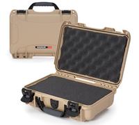 NANUK 909 - Maleta Protectora estanca de Resina NK-7 con Interior de Espuma Personalizable (32 x 22,9 x 11,2 cm) - Beige