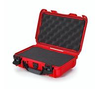 NANUK 909 - Maleta Protectora estanca de Resina NK-7 con Interior de Espuma Personalizable (32 x 22,9 x 11,2 cm) - Rojo