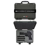 NANUK 910 - Funda rígida impermeable con inserto de espuma para pistola óptica, color verde oliva