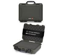 NANUK 910 - Maleta Protectora estanca de Resina NK-7 con Interior de Espuma Personalizable (36,3 x 28,2 x 11,9 cm) (Oliva)