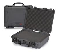 Nanuk 910 Profesional Pistola Caso w/Inserto de Espuma, Militar Aprobado, Resistente al Agua y a Prueba de Golpes con - marrón