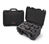 NANUK 918 - Maleta Protectora estanca para Objetivos de cámara con separadores de Espuma para 6 Objetivos, Resistente a los Golpes (43 cm x 33 cm x 24 cm) (Negro)
