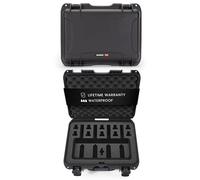 Nanuk 925 - Funda para Pistola Profesional, Impermeable, Aprobado Militar, con Inserto de Espuma Personalizado para 4UP - 925-4UP1, S, Negro