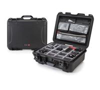 NANUK 930 Funda rígida Impermeable con Tapa organizadora y Separador Acolchado - Negro